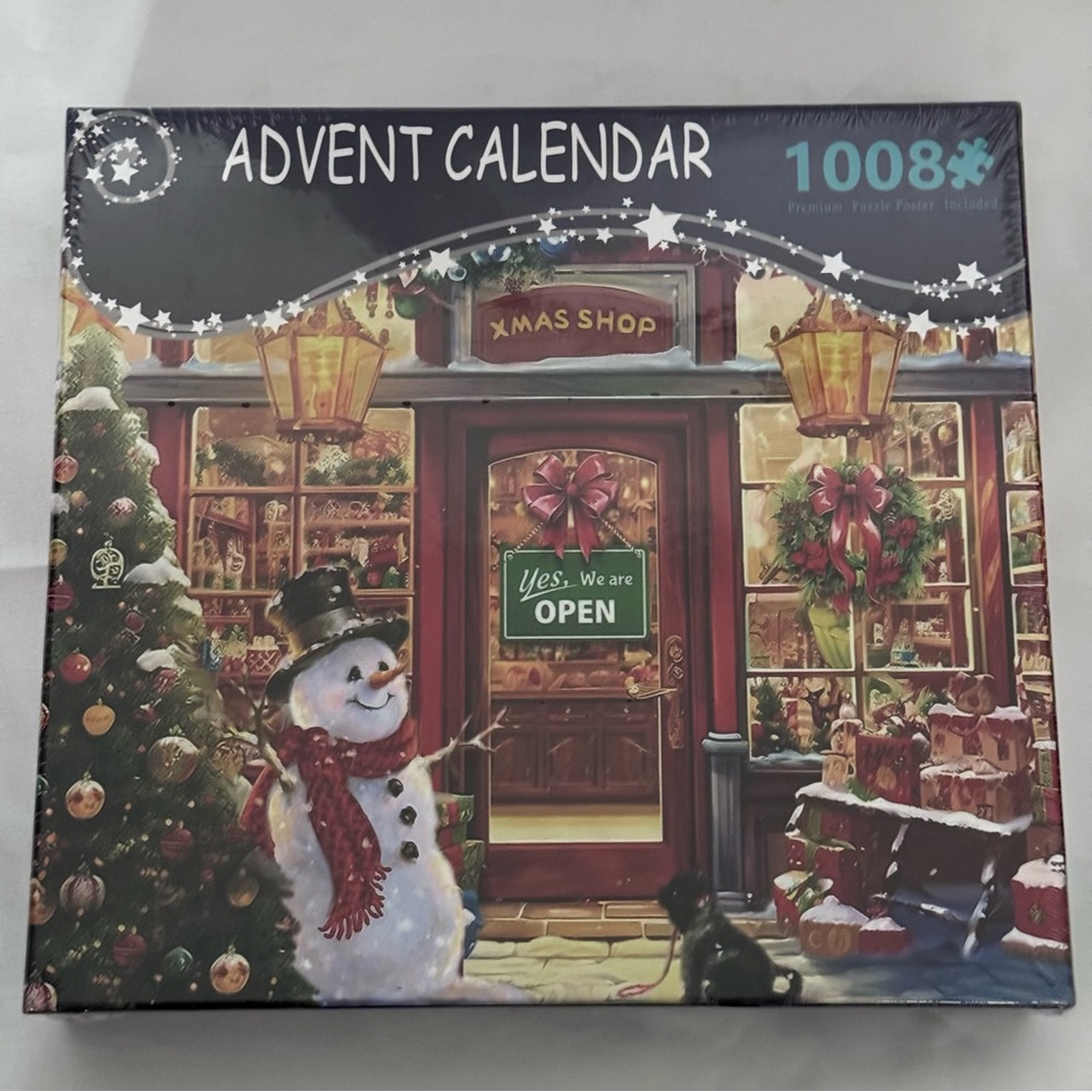Advent Calendar Christmas jigsaw puzzle 1008 Pieces NEW